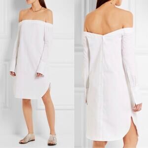 Rag & Bone White Kacy Off The Shoulder Dress
